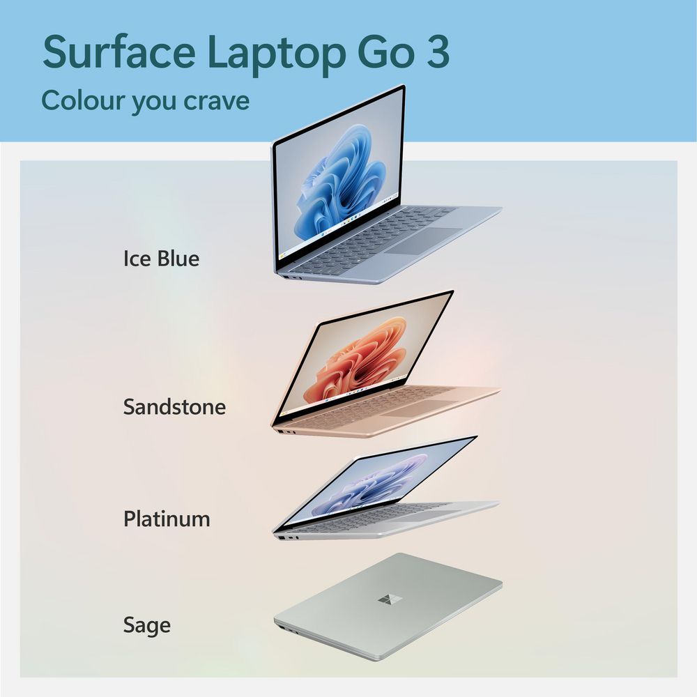 Microsoft Surface Laptop Go 3 12.4
