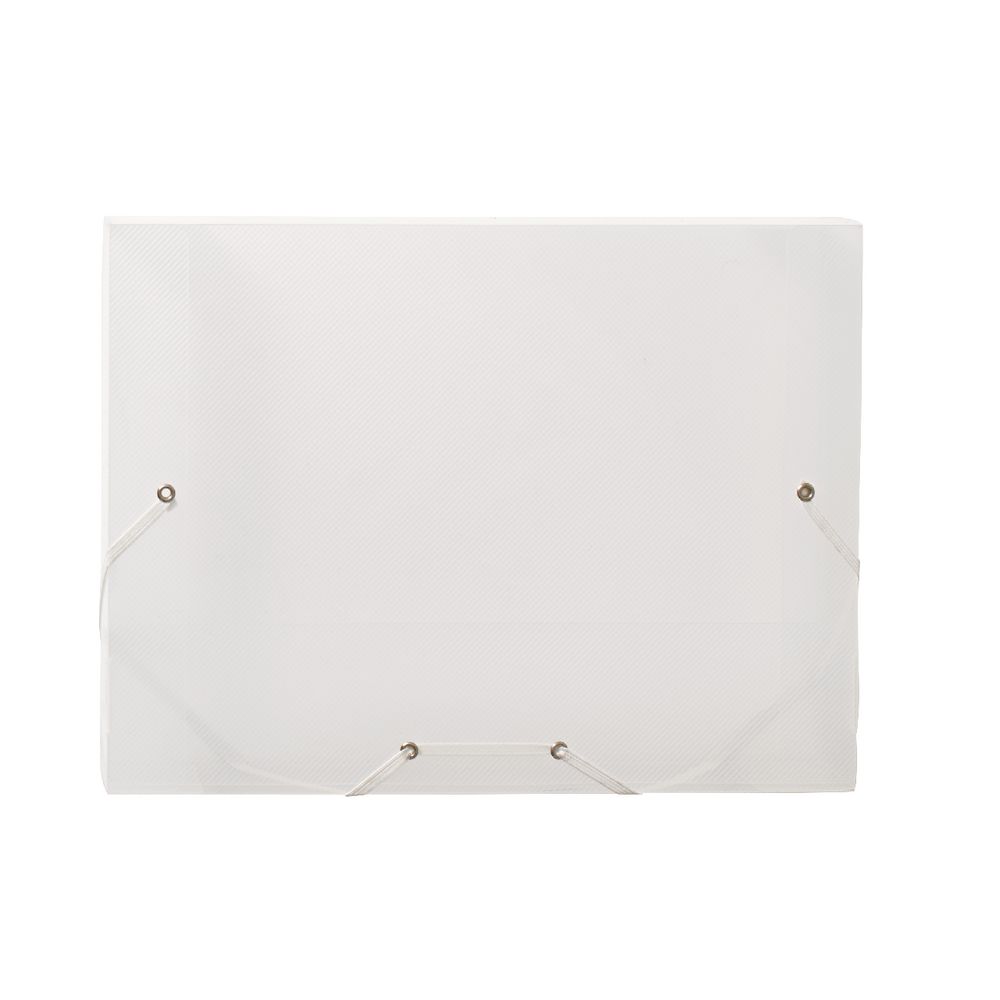 Document Box A4 PP Elastic Closure Clear