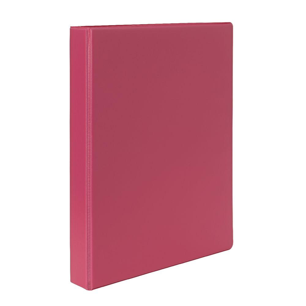 J.Burrows Binder A4 4 D-Ring 25mm Pink