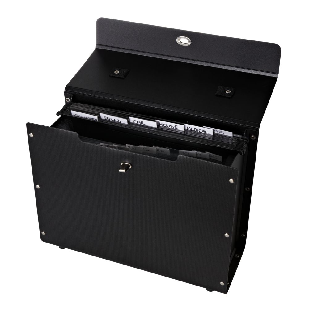 Expanding Carry File Black