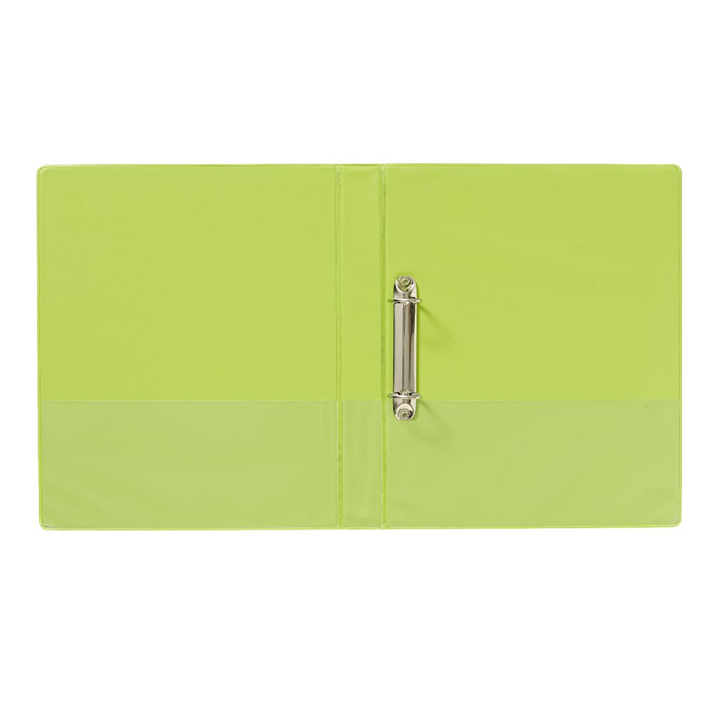 J.Burrows Insert Binder A4 2 D-Ring 25mm Green