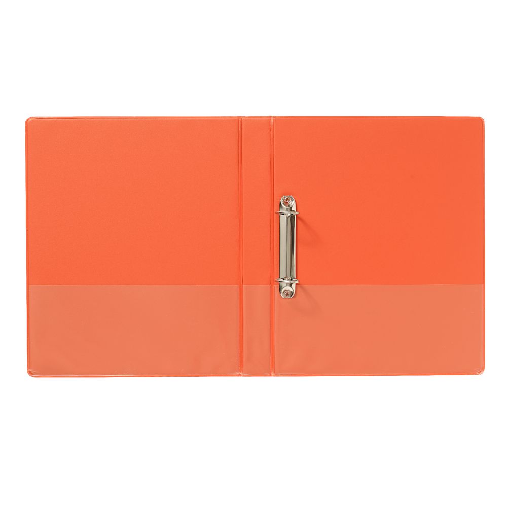 J.Burrows Insert Binder A4 2 D-Ring 25mm Orange