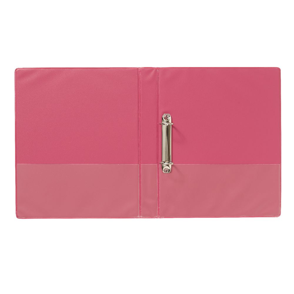 J.Burrows Insert Binder A4 2 D-Ring 25mm Pink