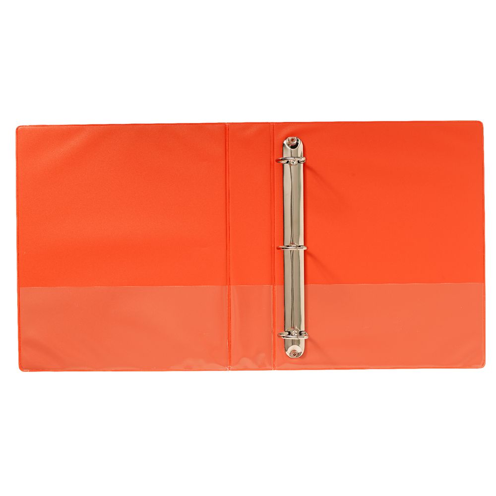 J.Burrows Insert Binder A4 3 D-Ring 38mm Orange