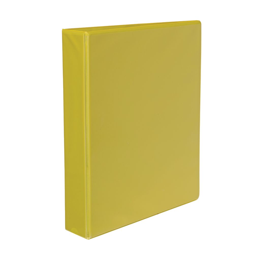 J.Burrows Insert Binder A4 3 D-Ring 38mm Yellow