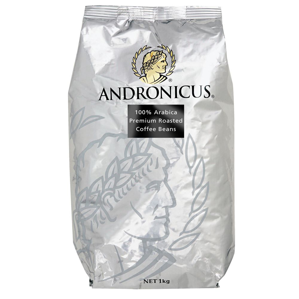 Andronicus 100% Premium Roasted Coffee Beans 1kg