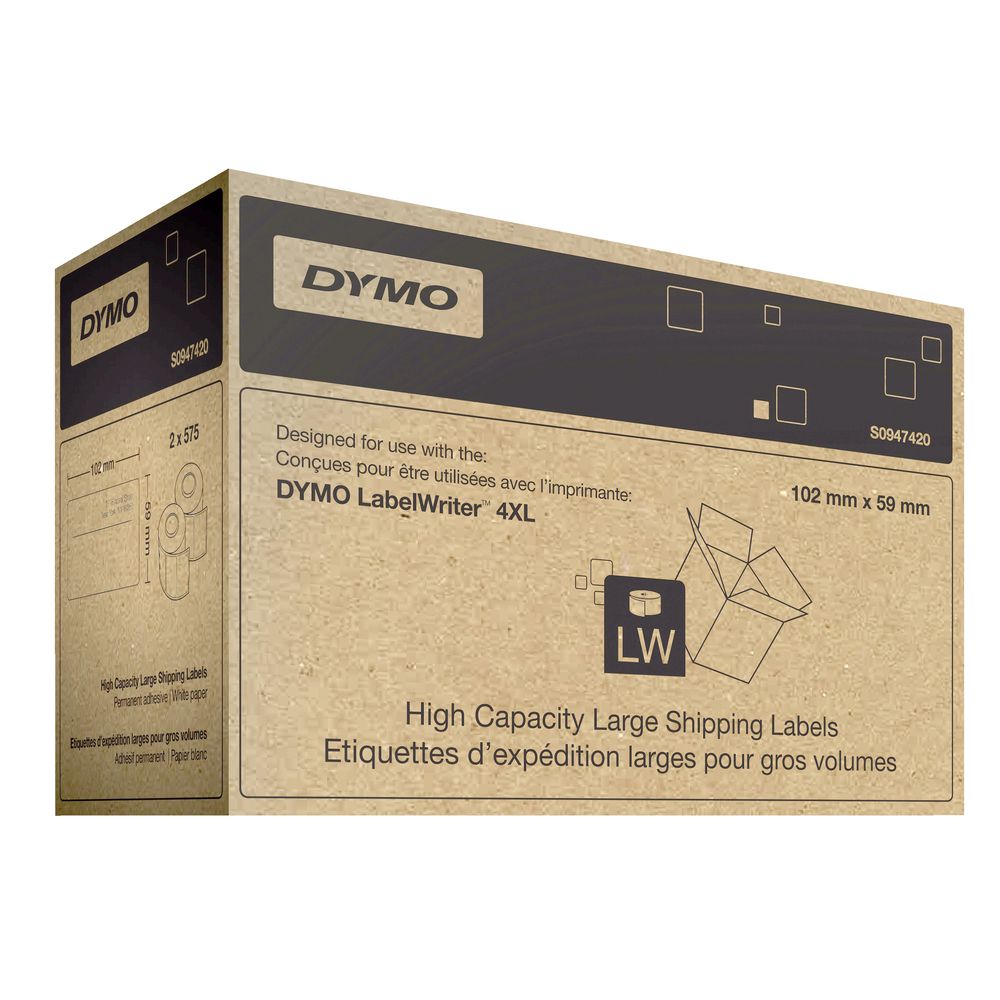 DYMO LabelWriter High Capacity Shipping Labels