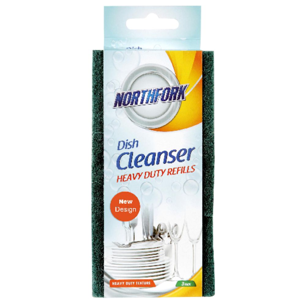 Northfork Dish Genie Heavy Duty Refills 3 Pack