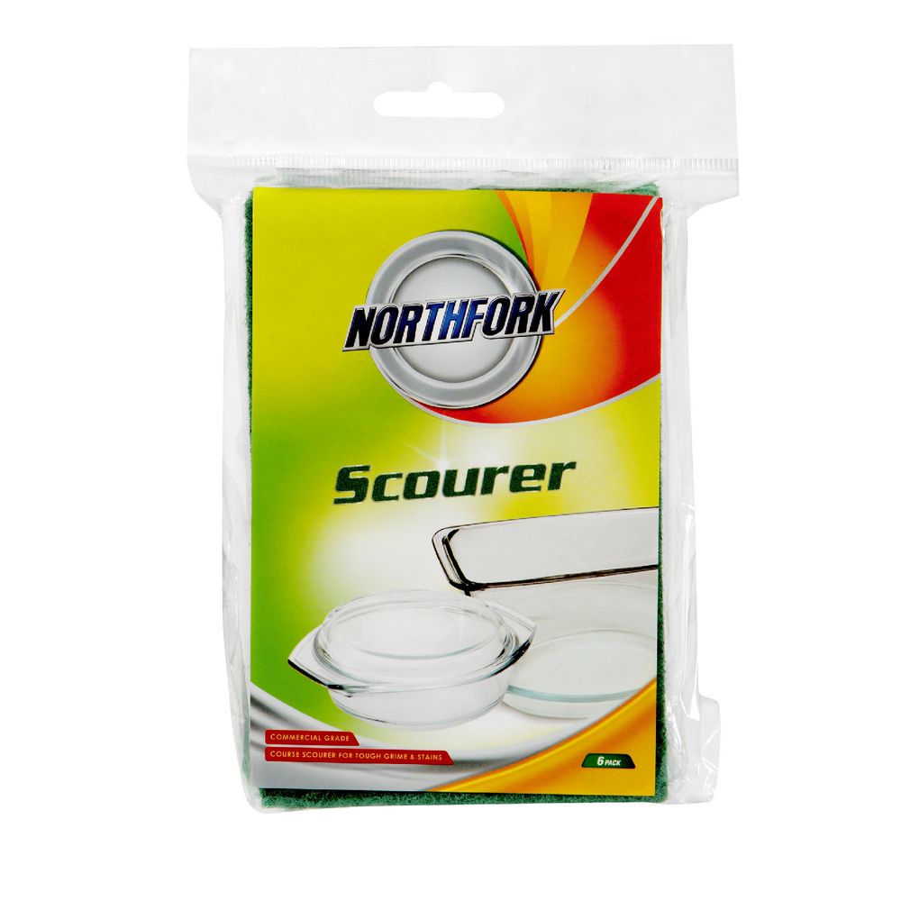 Northfork Spongeless Scourer 6 Pack
