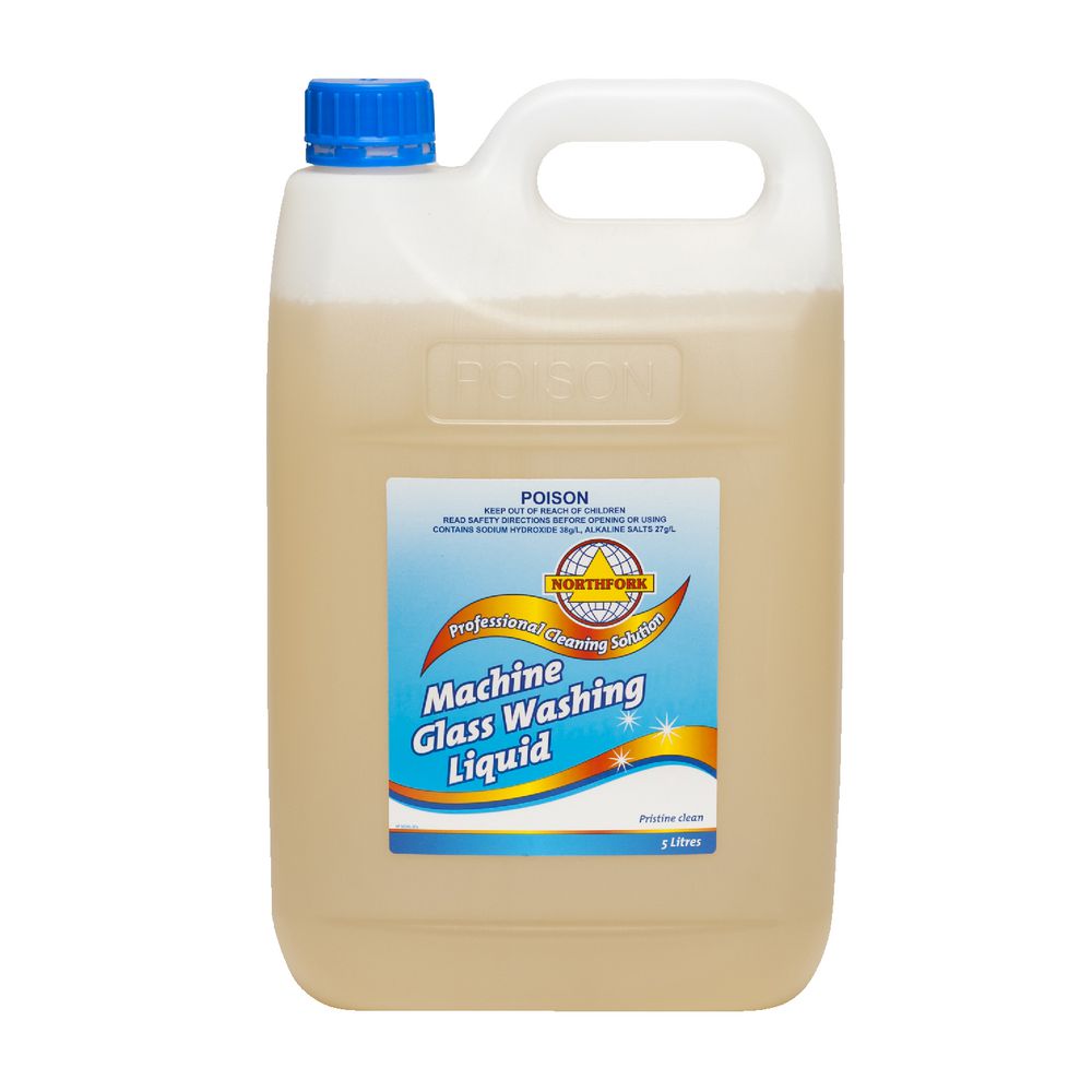Northfork Machine Glass Washing Liquid 5L
