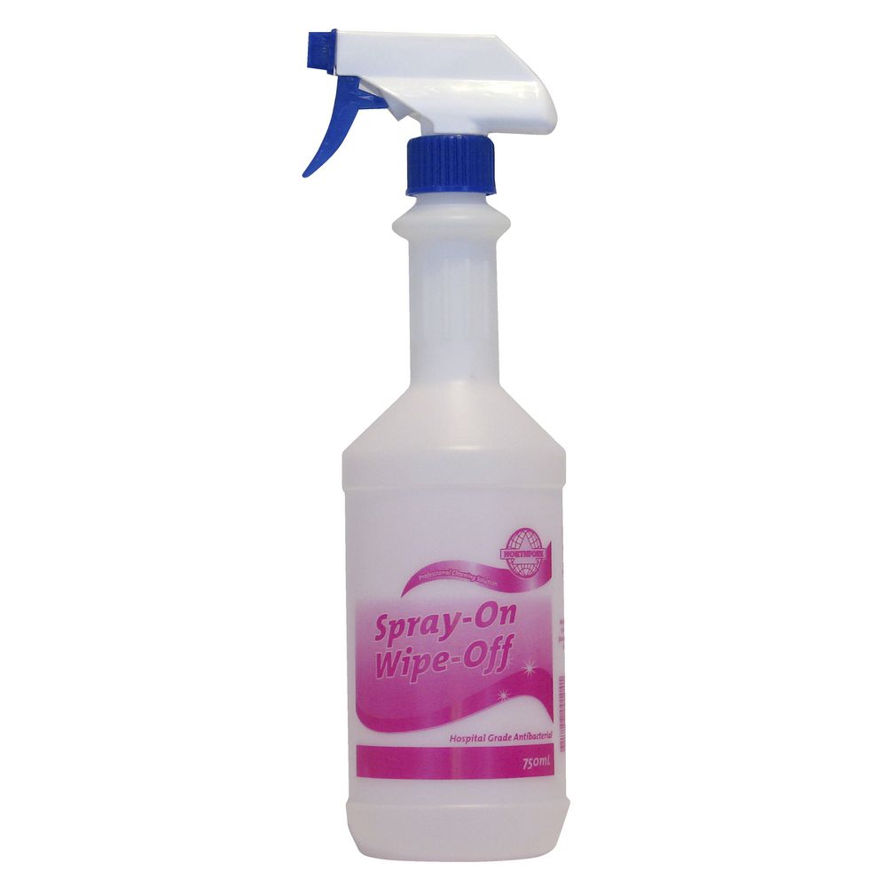 Northfork Spray On Wipe Off Antibacterial Decanter 750mL