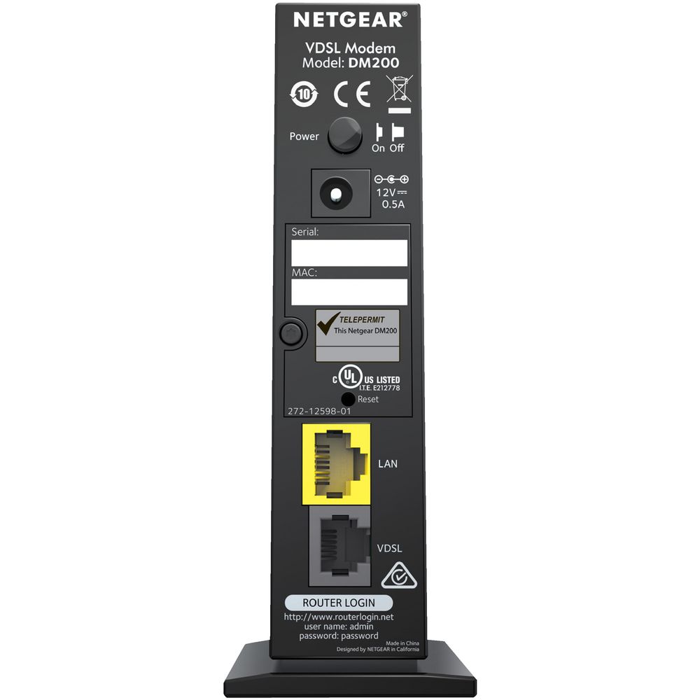 Netgear Broadband High-Speed DSL Modem DM200