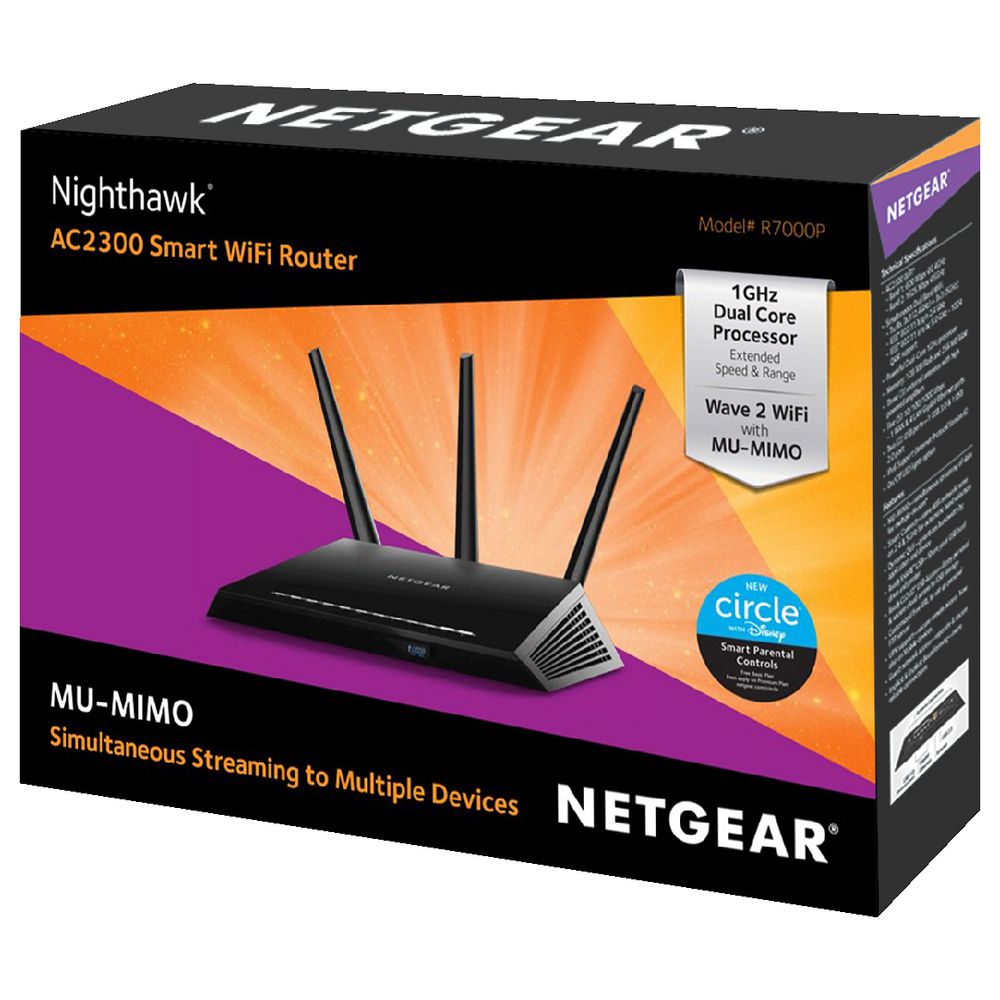 Netgear Nighthawk AC2300 Smart WiFi Router R7000P