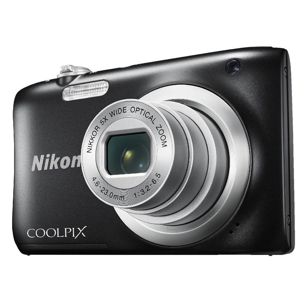 Nikon Coolpix Digital Camera Black A100