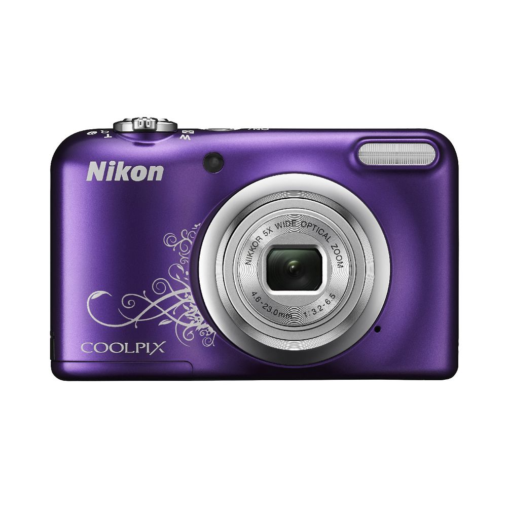 Nikon Coolpix Digital Camera Purple Pattern A100