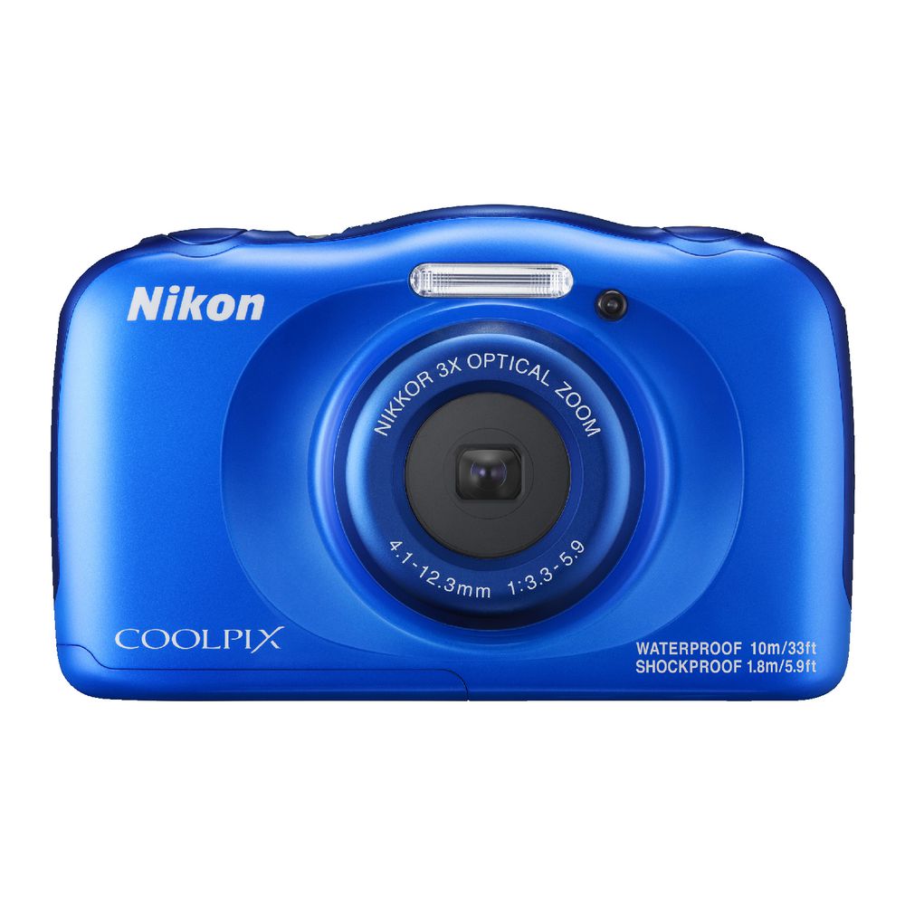 Nikon 13.2MP Digital Camera Blue W100