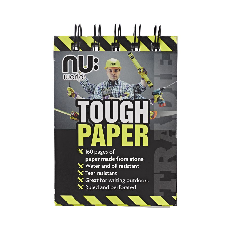 nu: Tradie Waterproof Reporters Book A7 160 Page