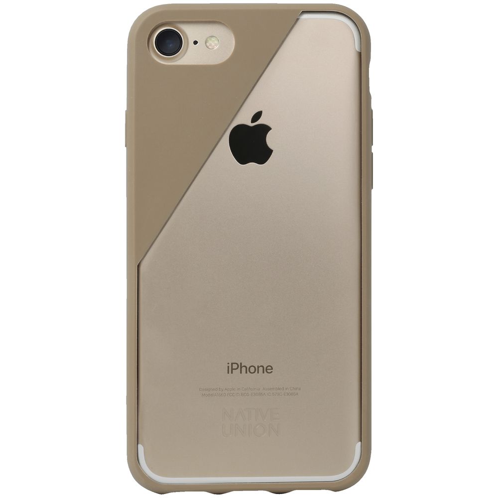 Native Union Clic Crystal iPhone 7/8 Case Taupe