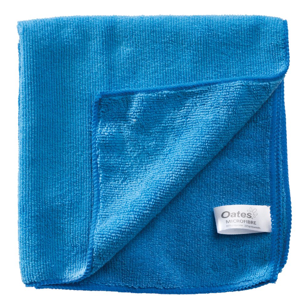 Oates Microfibre Cleaning Cloth Blue