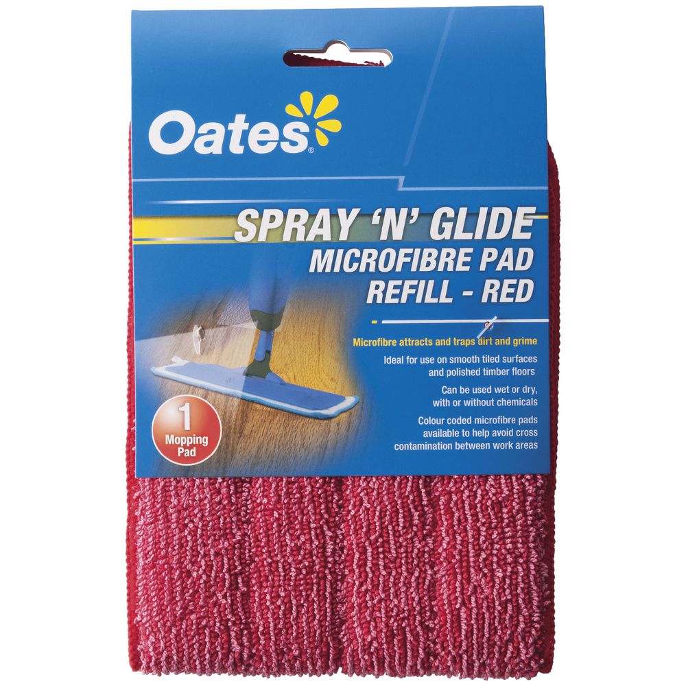 Oates Ezy Glide Mop Refill Red