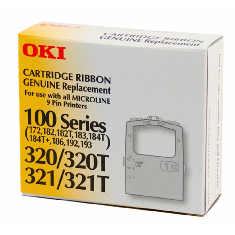 OKI R100/320 Ribbon Black