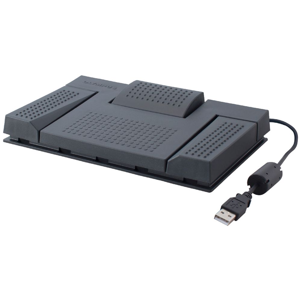 thumbnail image 2 of USB Transcription Foot Pedal For Windows Media Player - ECS-WMP Hands-Free Control 2 of 10