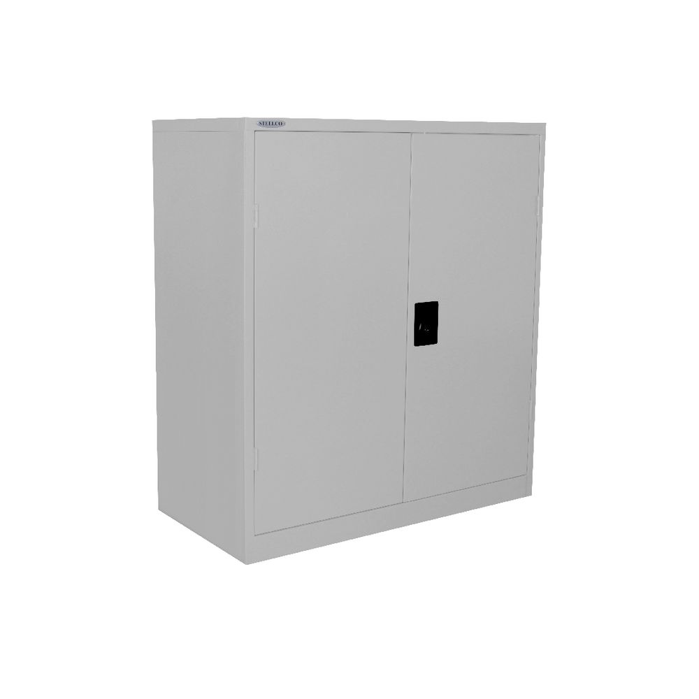 Steelco Stationery Cabinet 1015 x 914mm Silver Grey