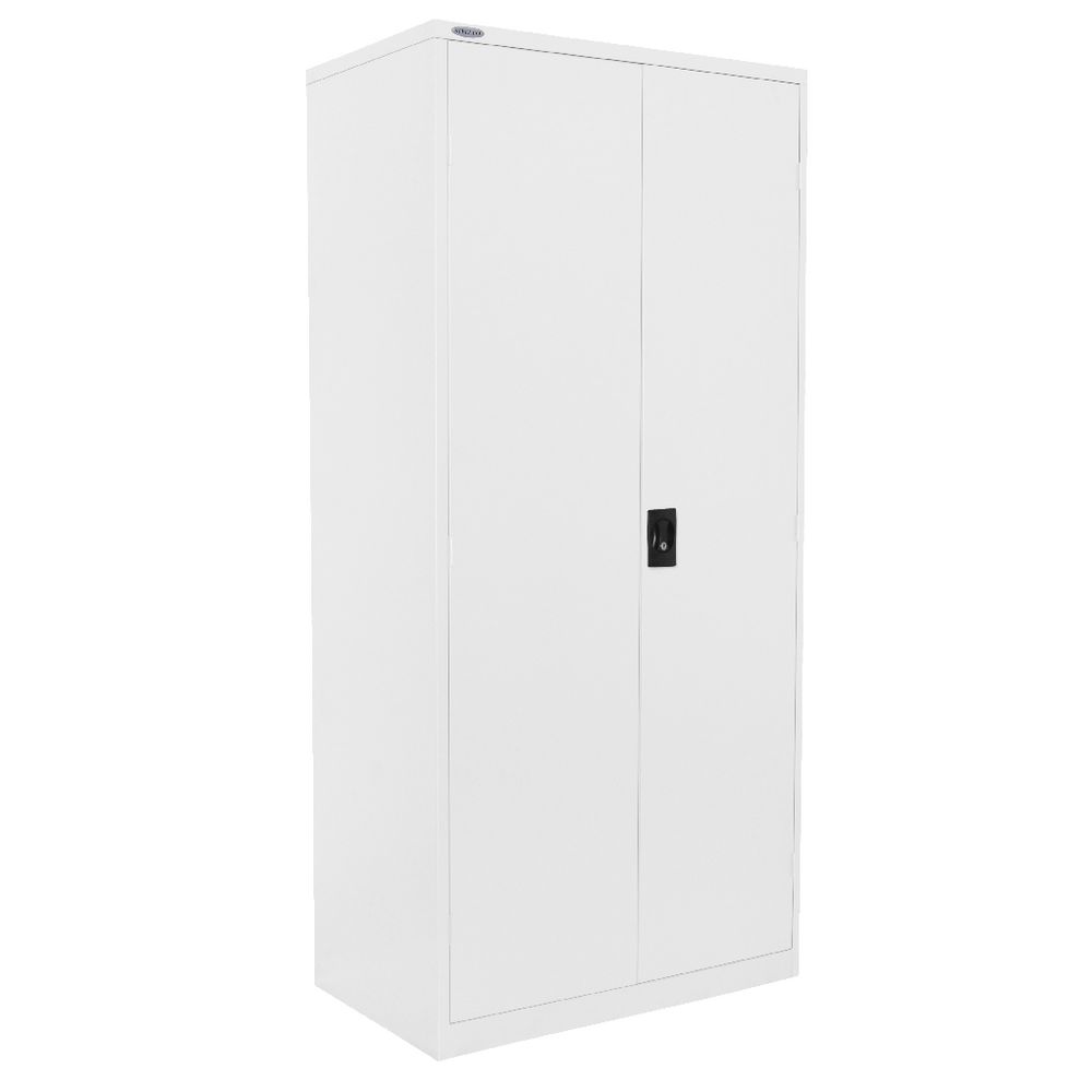 Steelco Stationery Cabinet 2000 x 914mm White Satin