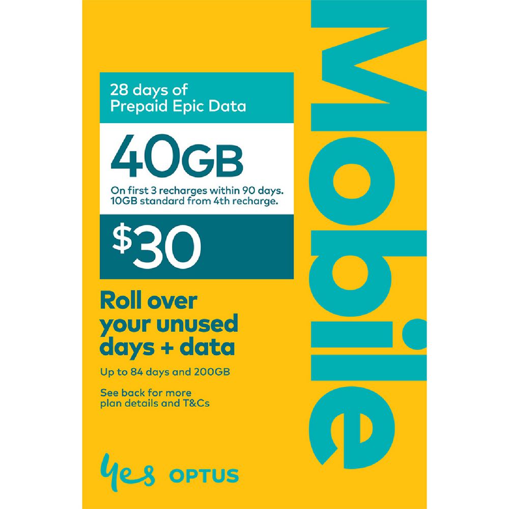 Optus $30 Starter Kit