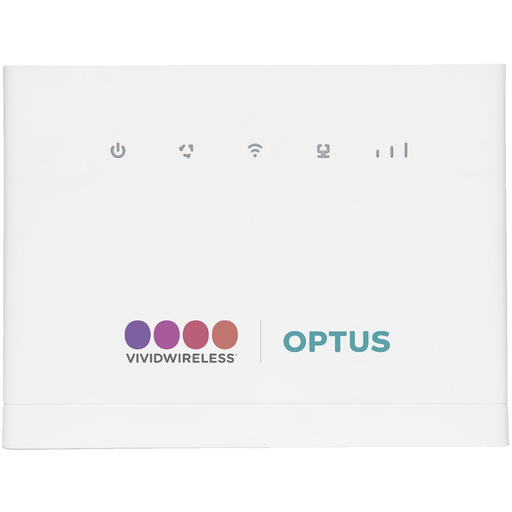Vividwireless Optus 4G Modem B315