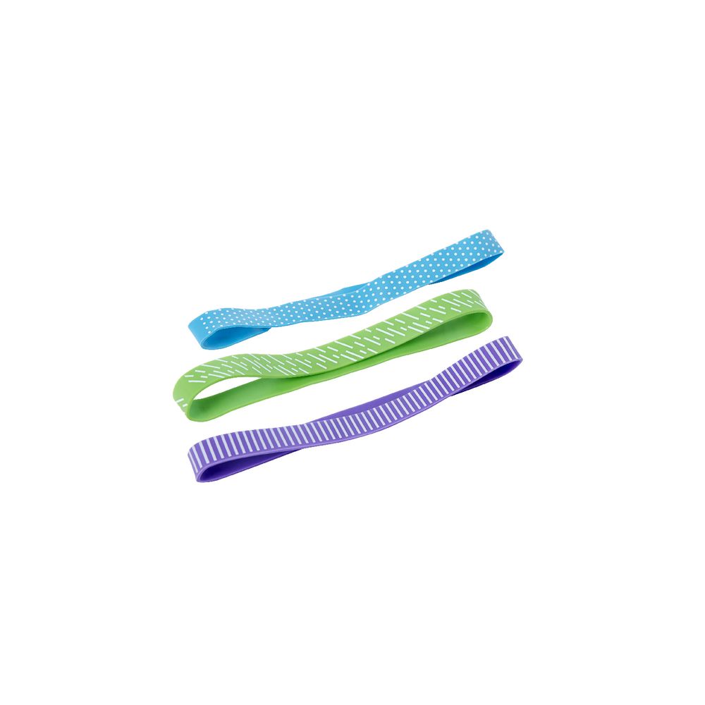 Otto Rubber File Band Bright Colours 3 Pack