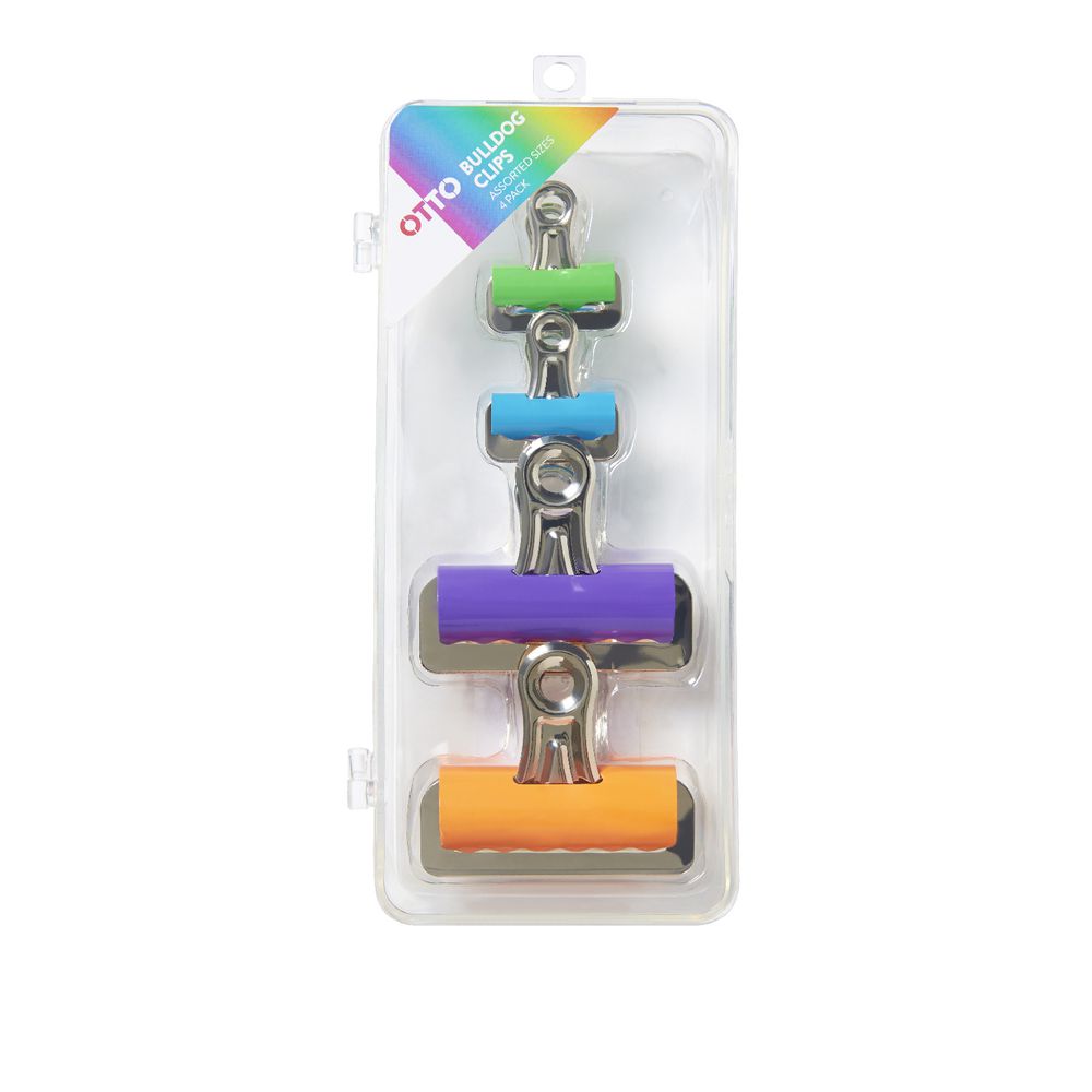 Otto Bulldog Clips 4 Pack