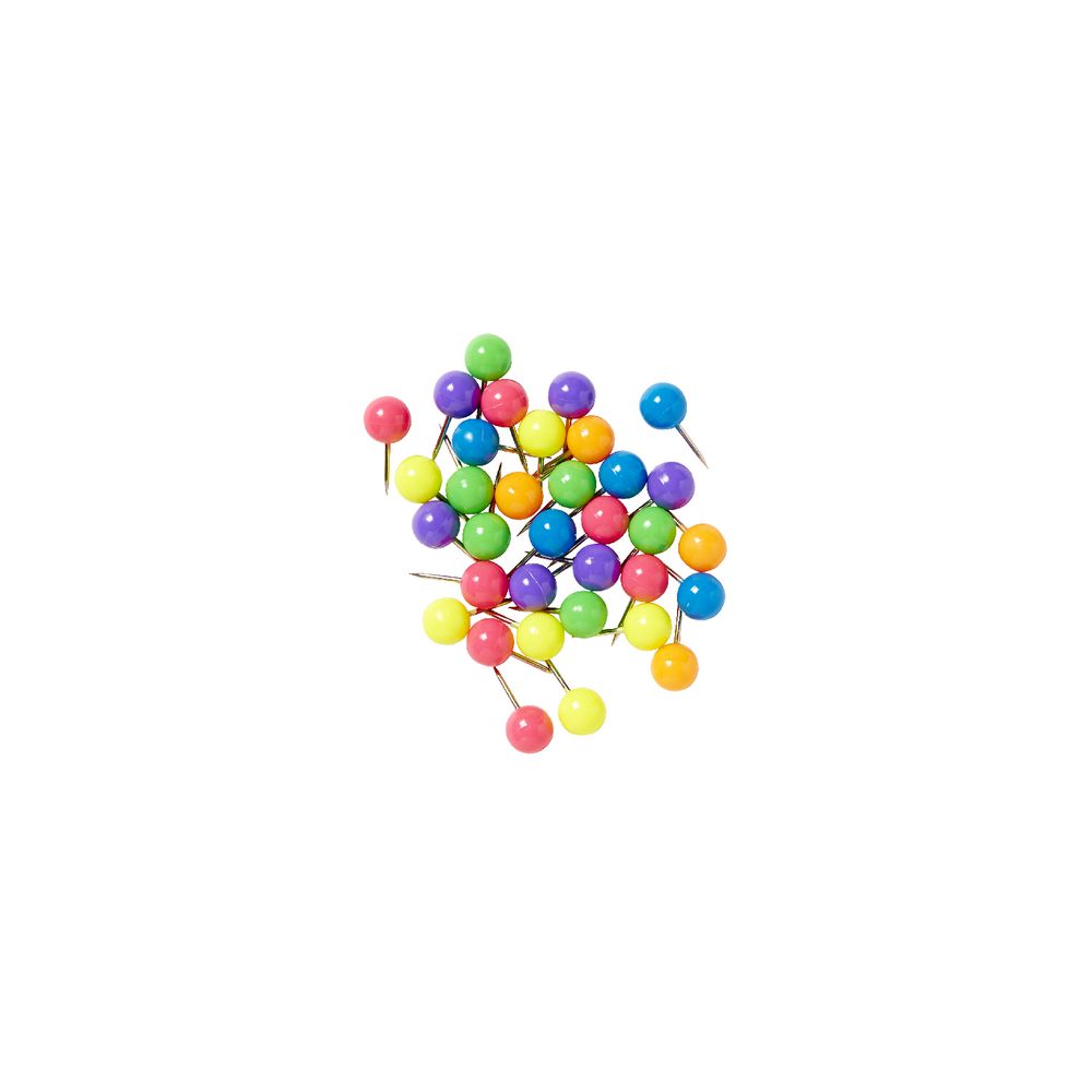 Otto Round Push Pins 100 Pack