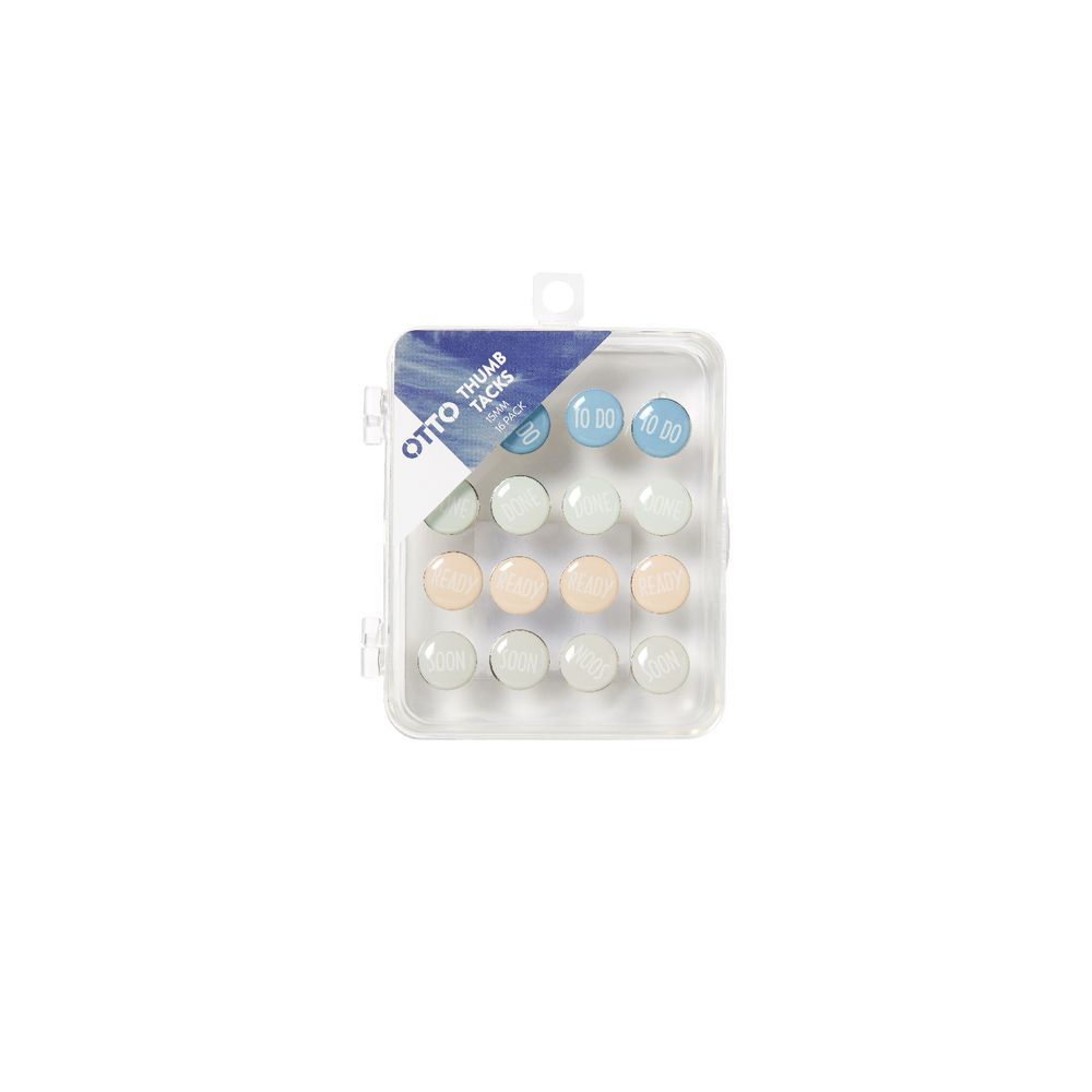 Otto Thumb Tacks 16 Pack