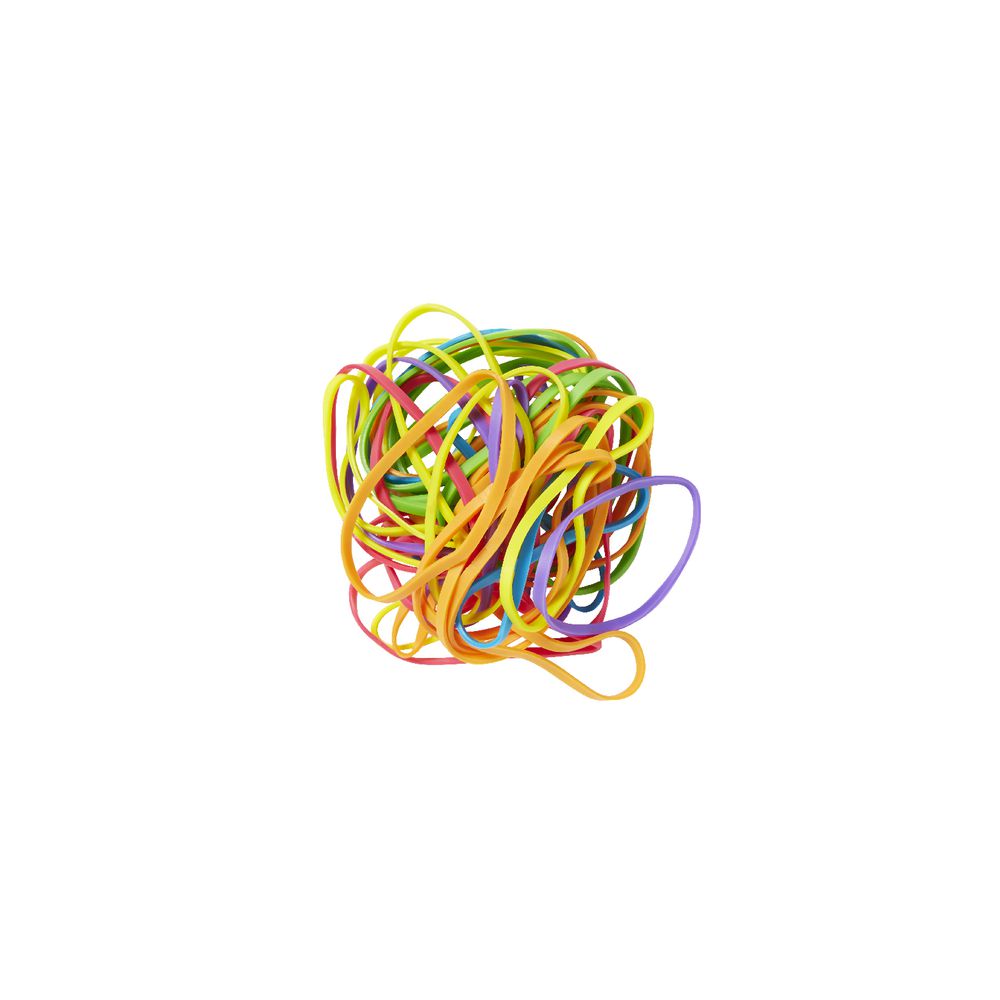 Otto Rubber Bands Assorted 30g