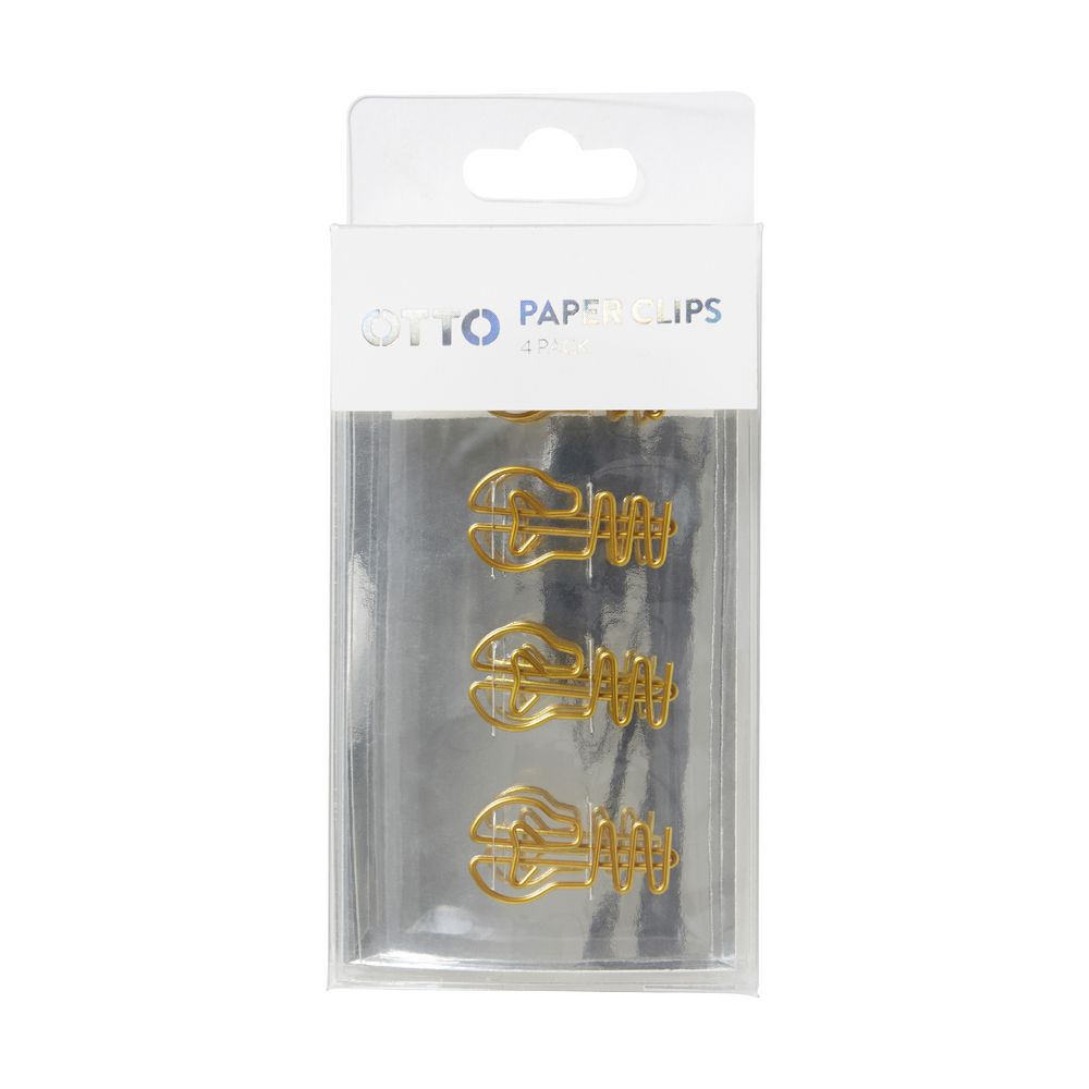 Otto Light Globe Paper Clips 4 Pack