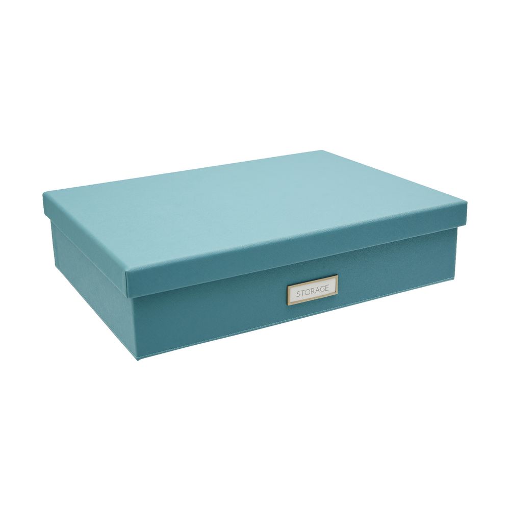 Otto Criss Cross A3 Storage Box Aqua