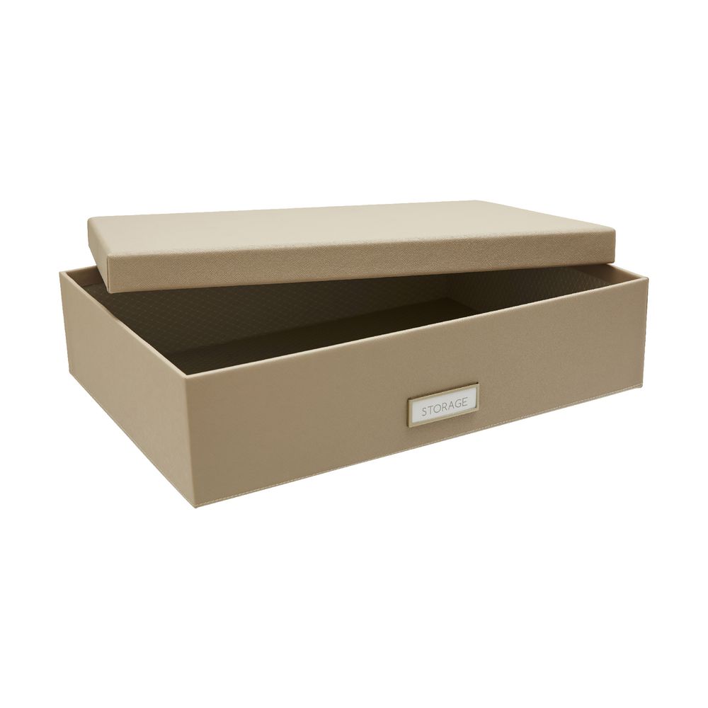 Otto Criss Cross A3 Storage Box Stone