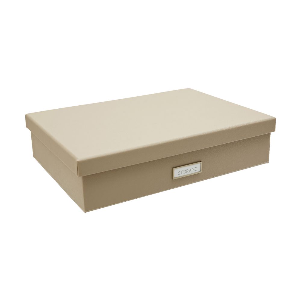 Otto Criss Cross A3 Storage Box Stone