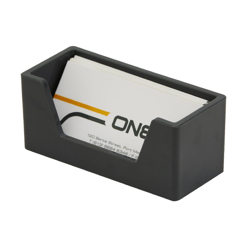 Otto Brights Business Card Holder Grey
