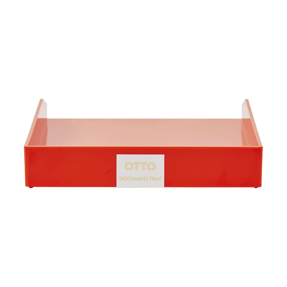Otto Brights Document Tray Orange