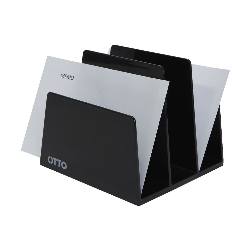 Otto Brights File Sorter Black