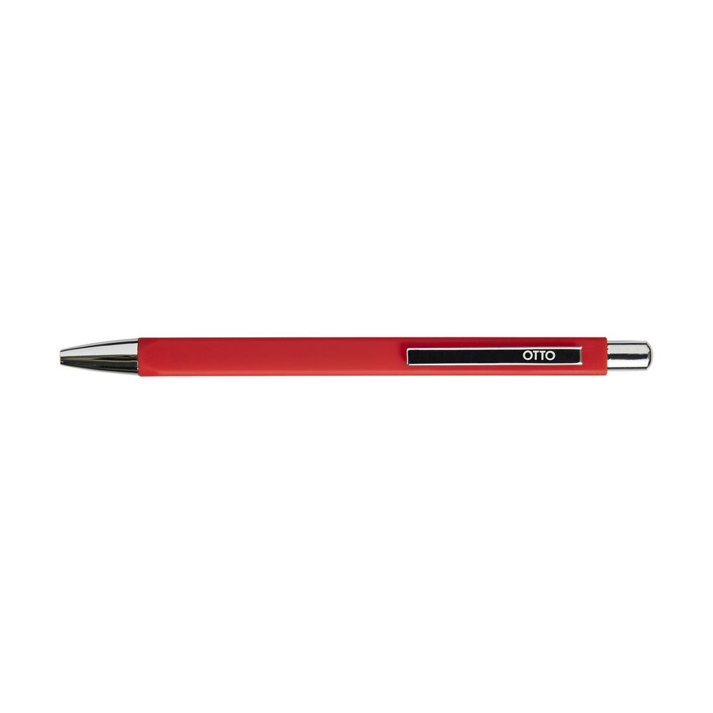 Otto Brights Gel Pens 0.5mm Red Barrel 10 Pack