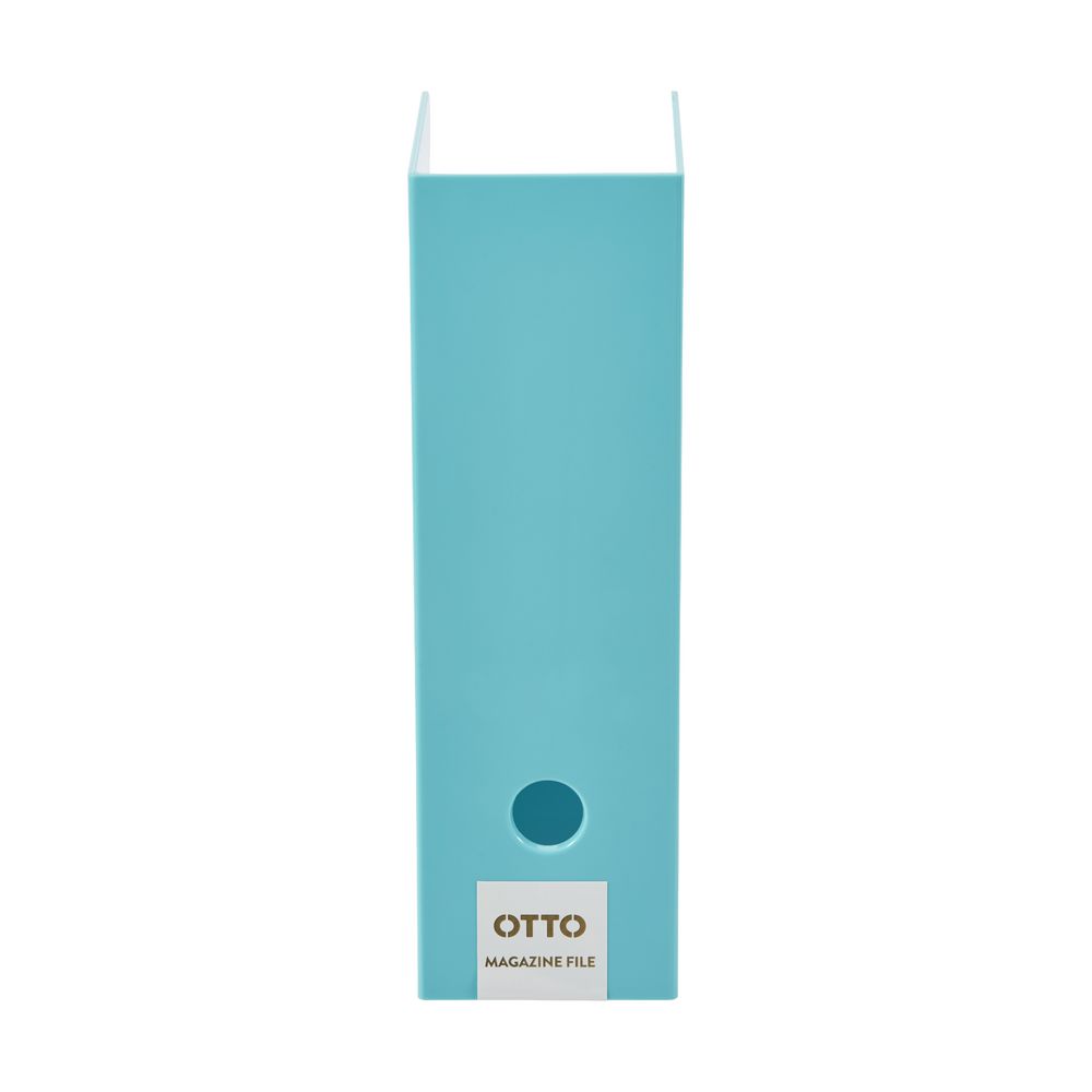 Otto Brights Magazine File Blue