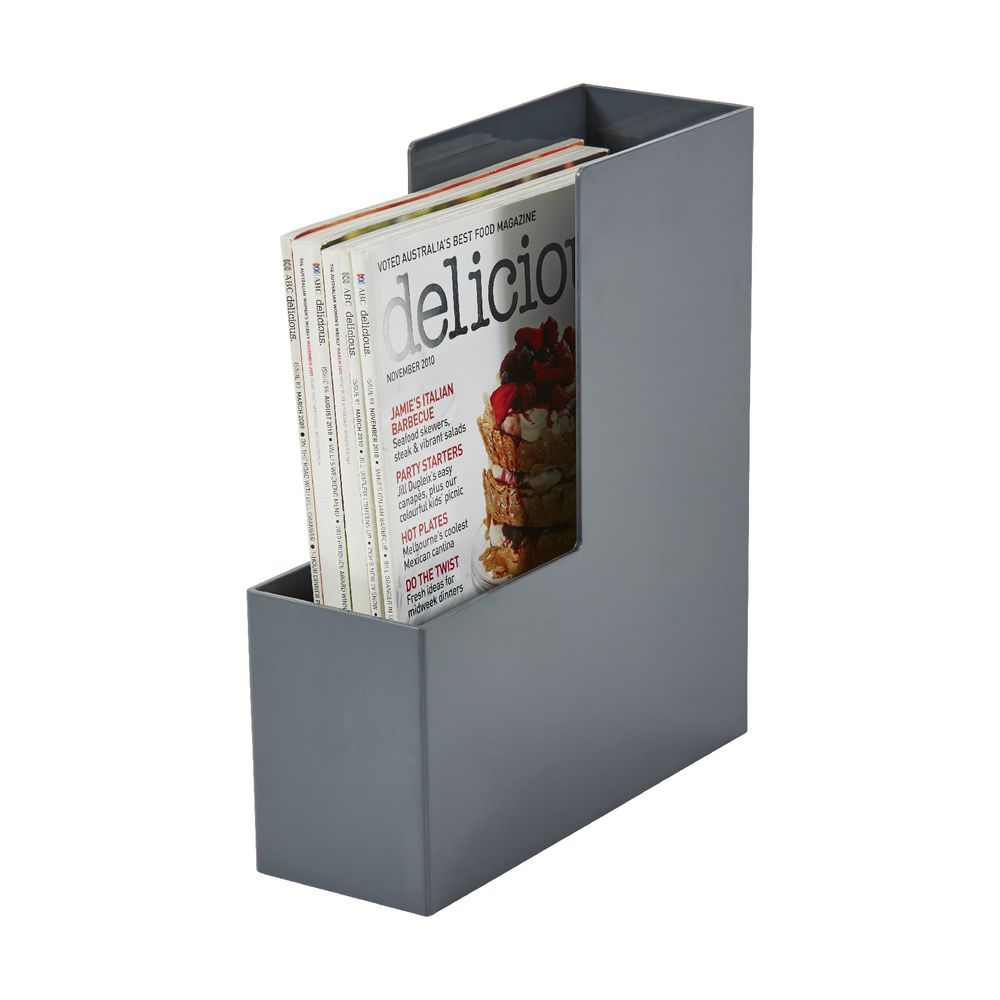 Otto Brights Magazine File Grey
