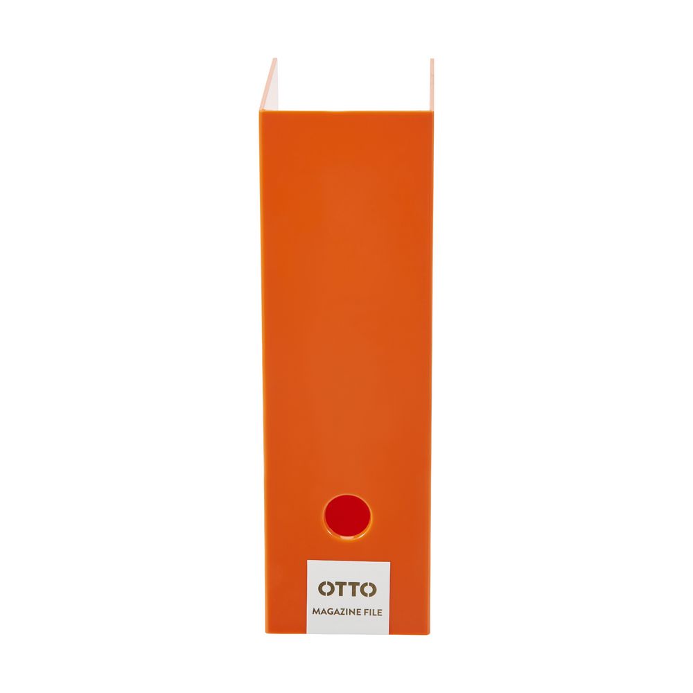 Otto Brights Magazine File Orange