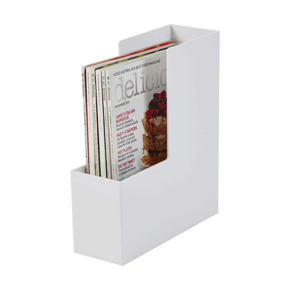 Otto Brights Magazine File White