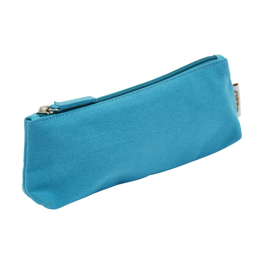Otto Brights Canvas Pencil Case Aqua