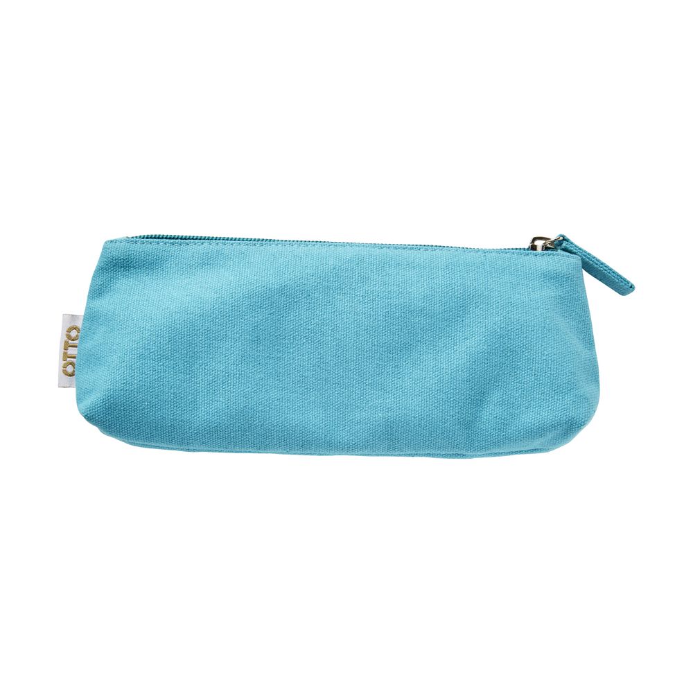 Otto Brights Canvas Pencil Case Aqua