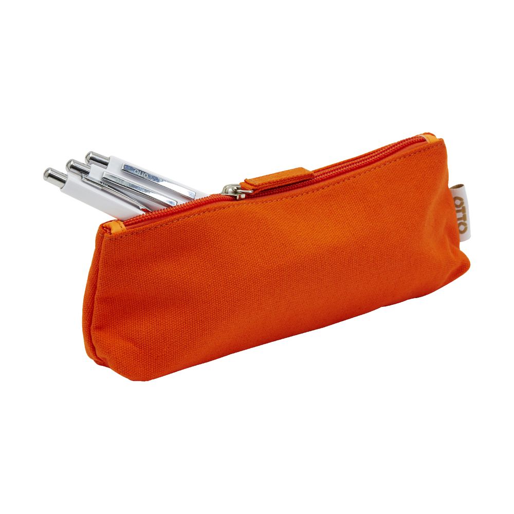 Otto Brights Canvas Pencil Case Orange